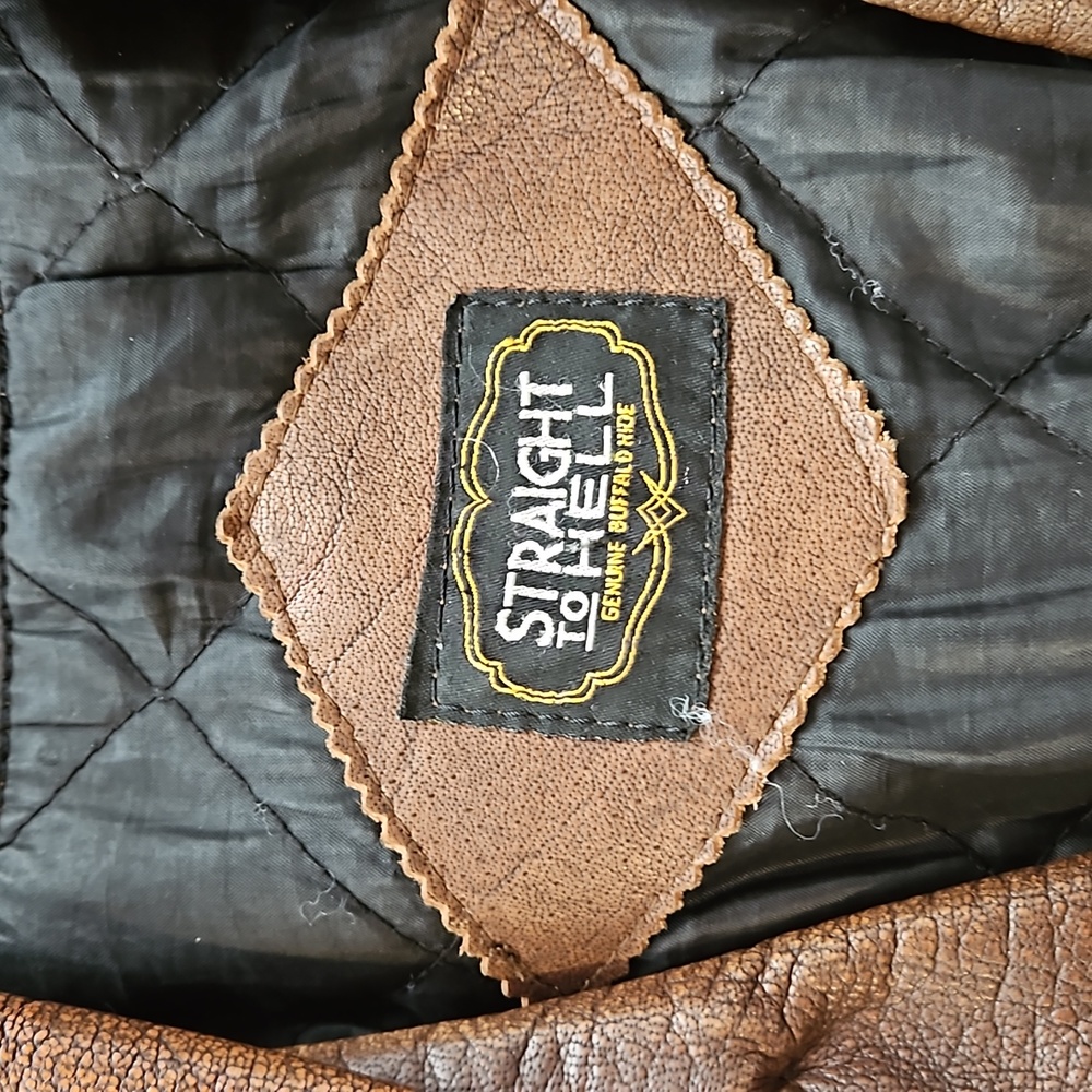 Straight To Hell Commando Motorcycle Jacket - image 2